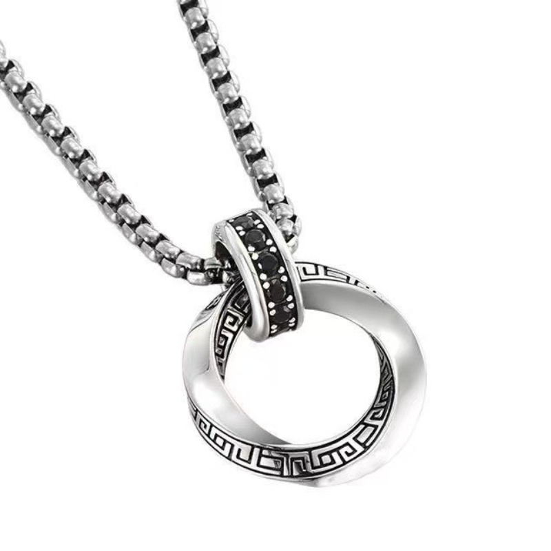 925 Sterling Silver Chain Necklace Men - Colar de prata esterlina 925 com