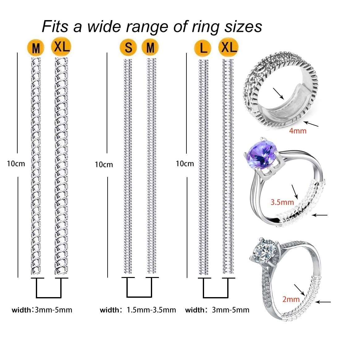 Rings - Kit com 6 Peças: Ferramenta Transparente