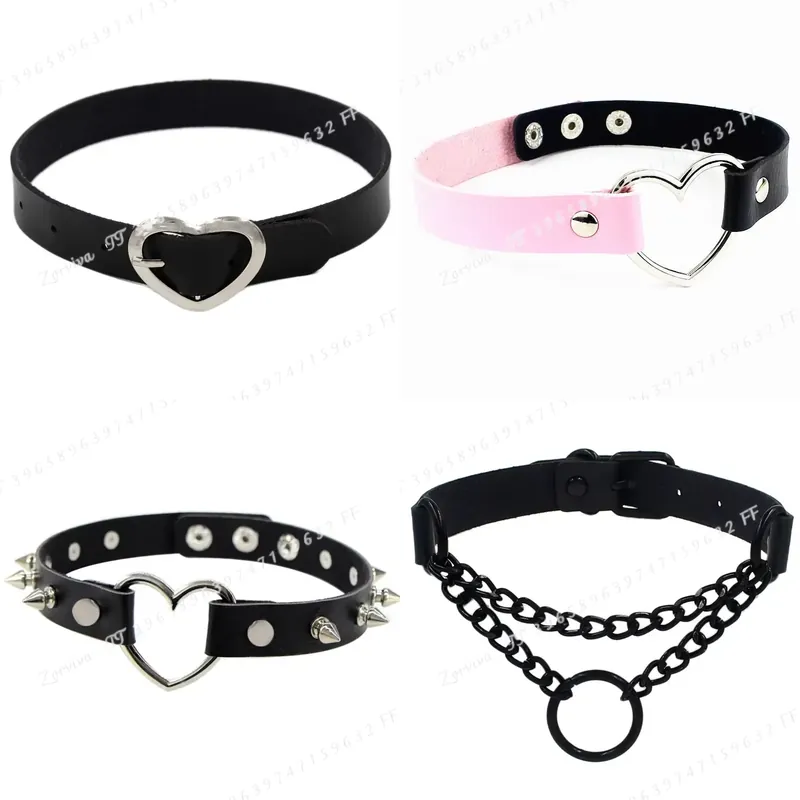 Colar Choker Gótico Punk Rock  - Goth Punk Spike Choker avaliação e preço