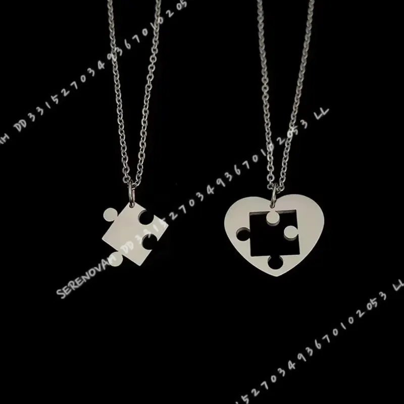 Conjunto de 2 Peças: Colar de  - Magnetic Couple Matching Necklaces avaliação e preço