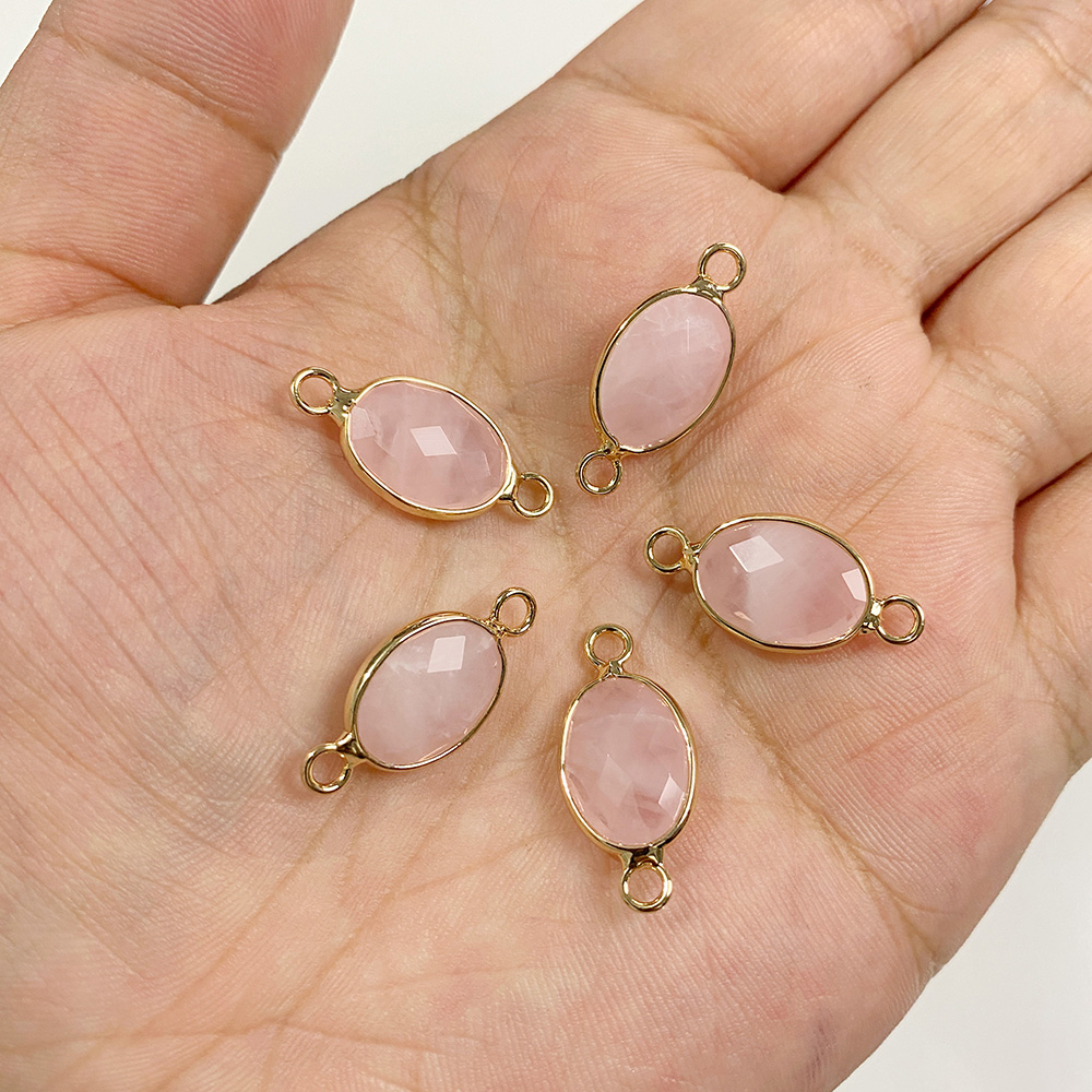 Facetada Pedra Natural Pingent - Crystal Pendant Necklace Natural Stone avaliação e preço