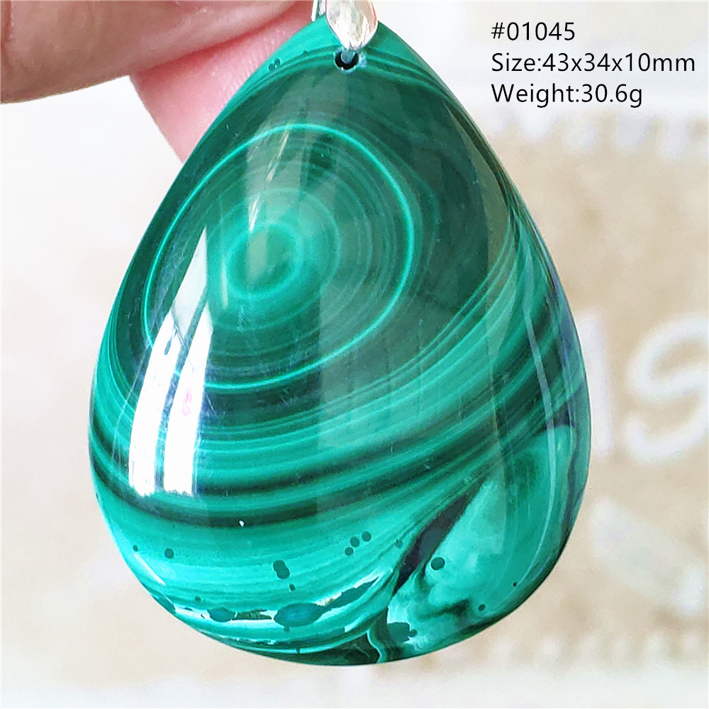 Natural Verde Malaquita Crisoc - 925 Sterling Silver Chain Necklace Men avaliação e preço