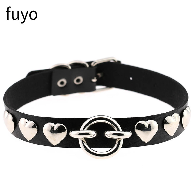 Punk sinos preto pico garganti - Goth Punk Spike Choker avaliação e preço