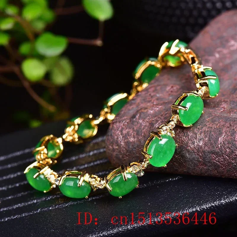 Natural verde jade ágata amor  - Bracelets avaliação e preço