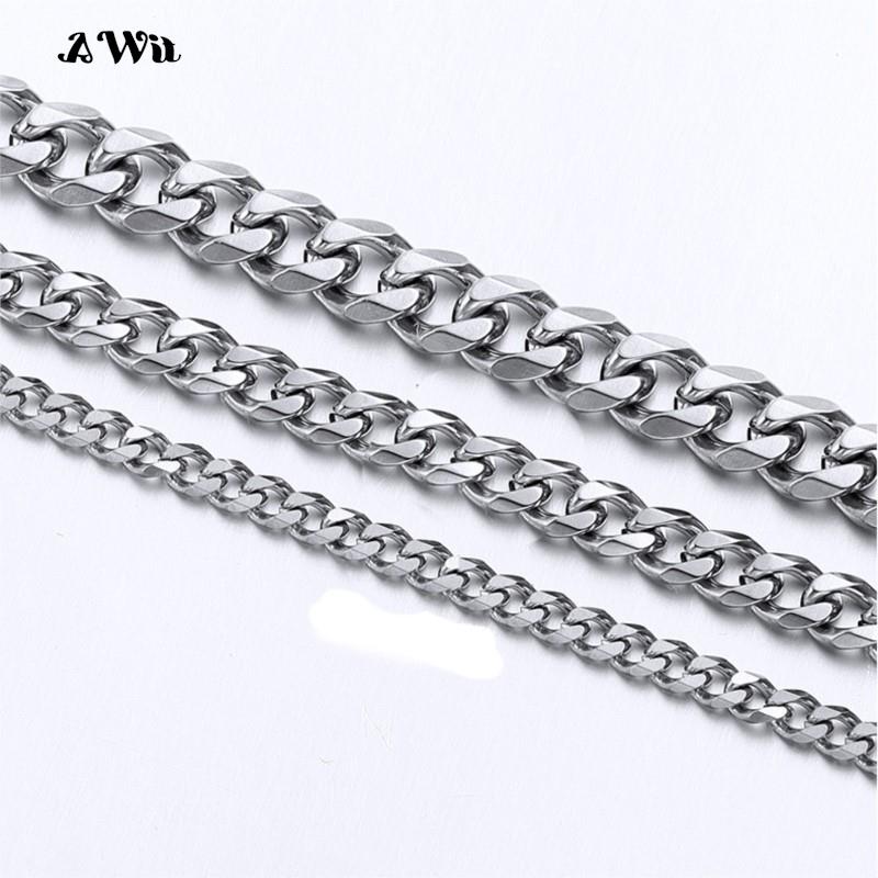 Corrente cubana de aço inoxidá - Cuban Link Chain 12Mm avaliação e preço