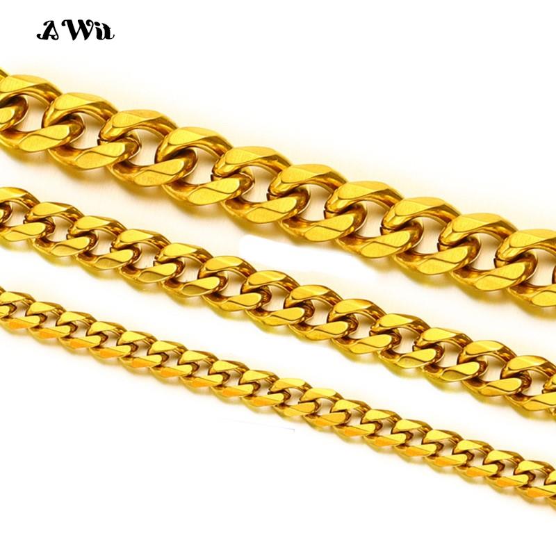 Corrente cubana de aço inoxidá - Cuban Link Chain 12Mm avaliação e preço