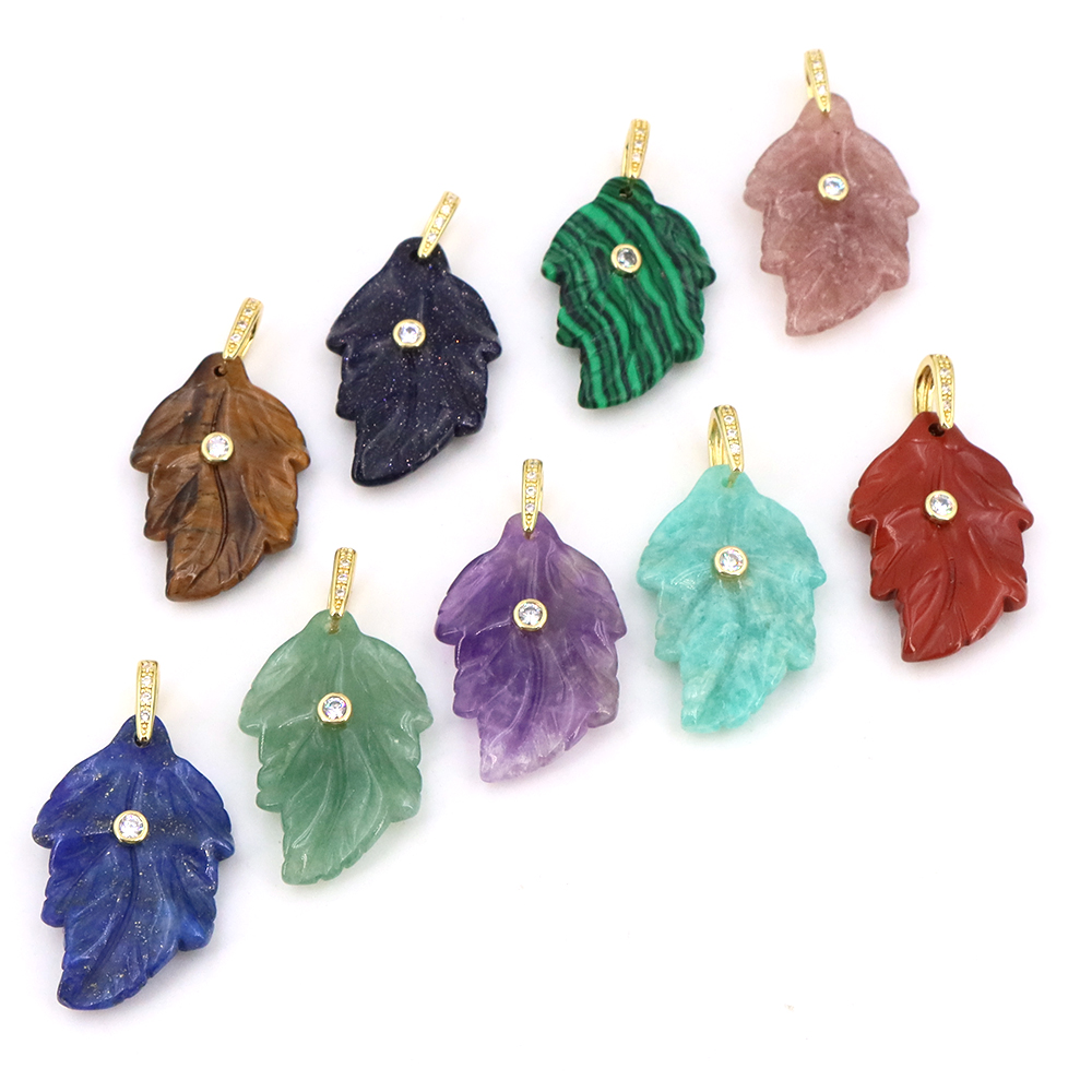 Pingentes de Pedras Preciosas  - Crystal Pendant Necklace Natural Stone avaliação e preço