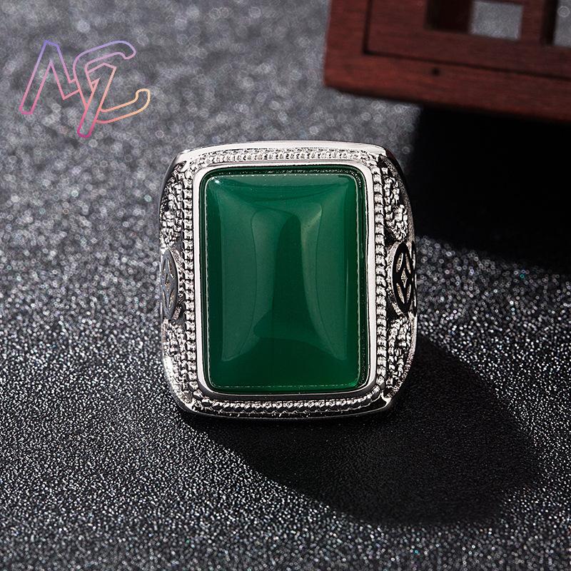 Anéis de jade natural verde, j - Rings avaliação e preço