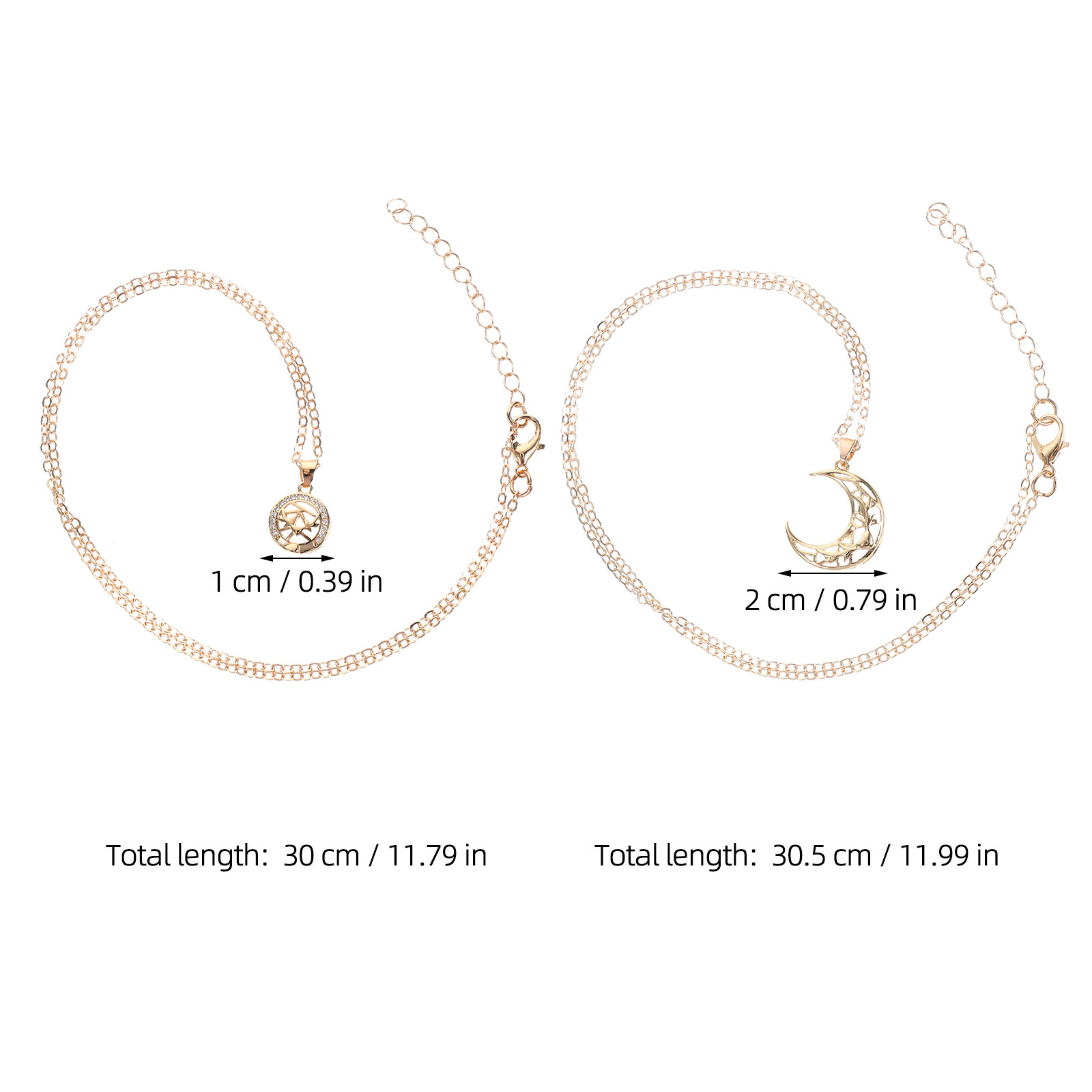 Conjunto de colares com pingen - Magnetic Couple Matching Necklaces avaliação e preço