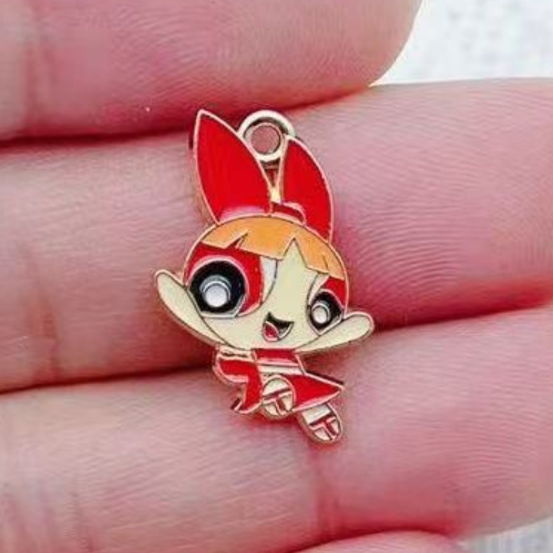10 peças de pingente de menina - Earrings avaliação e preço