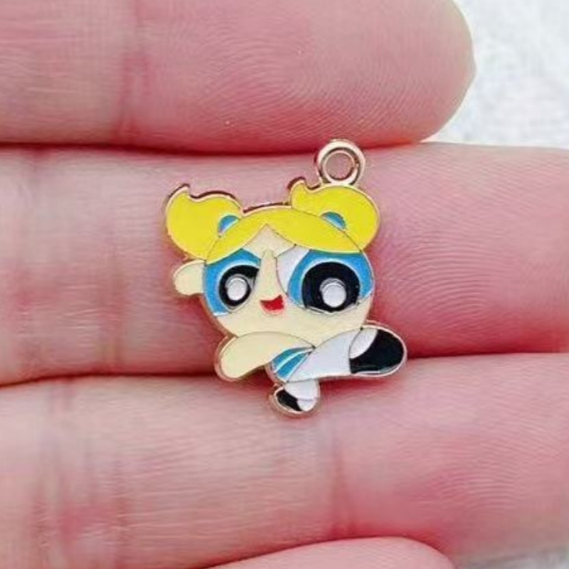 10 peças de pingente de menina - Earrings avaliação e preço