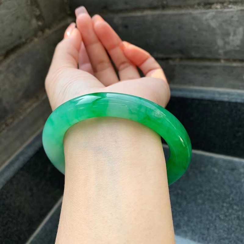 Pulseira de jade birmanesa nat - Bracelets avaliação e preço