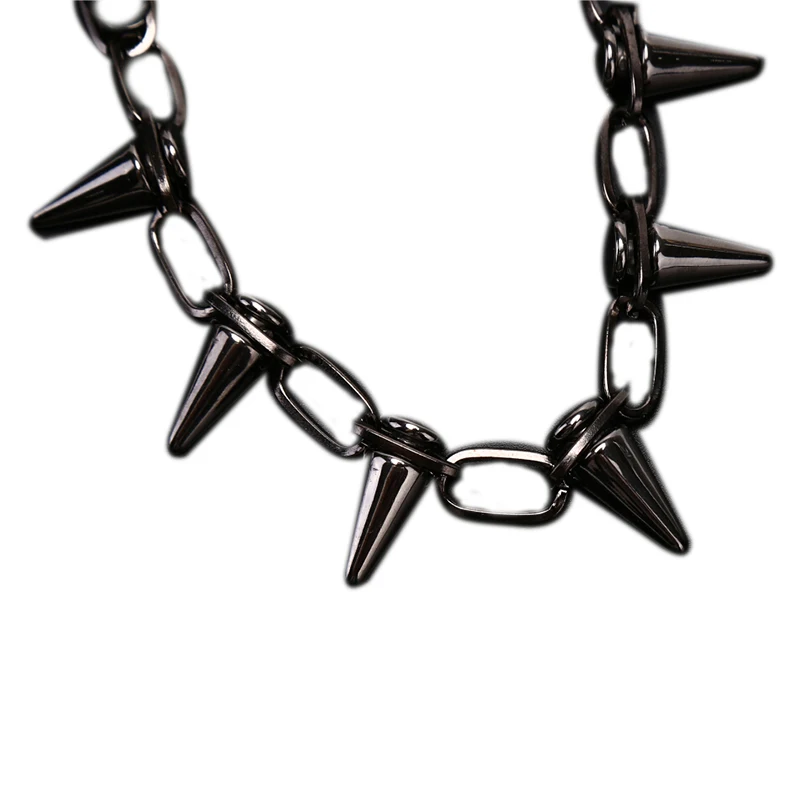 Colar com gargantilha de corre - Goth Punk Spike Choker avaliação e preço
