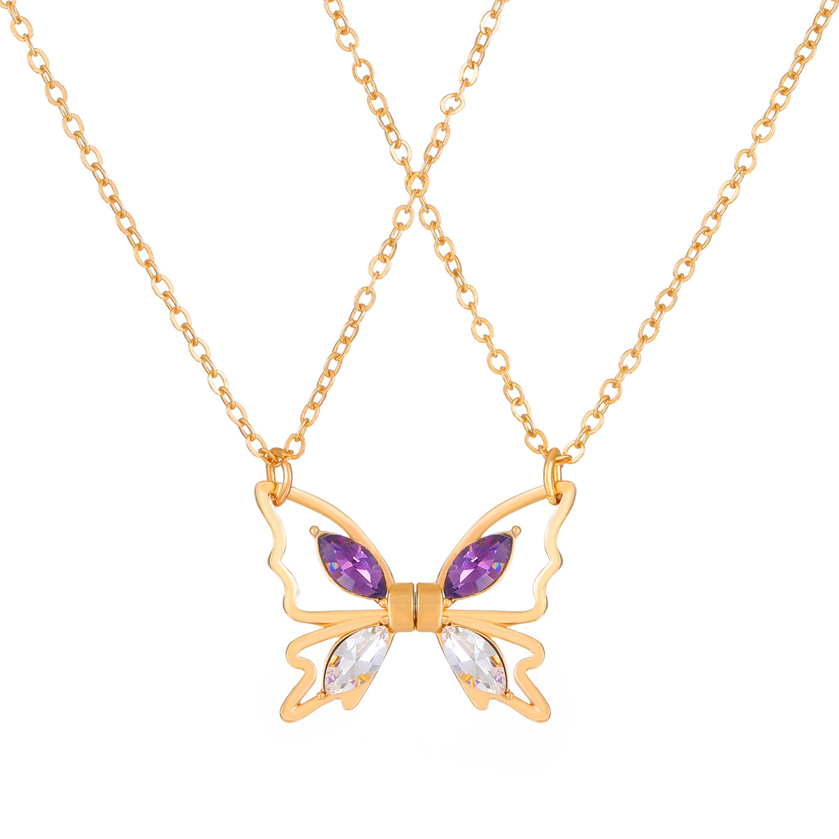 Colar Magnético de Borboleta p - Magnetic Couple Matching Necklaces avaliação e preço