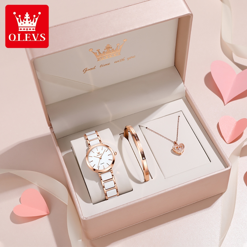 Olevs relógio feminino 5877 lu - Watch Accessories avaliação e preço