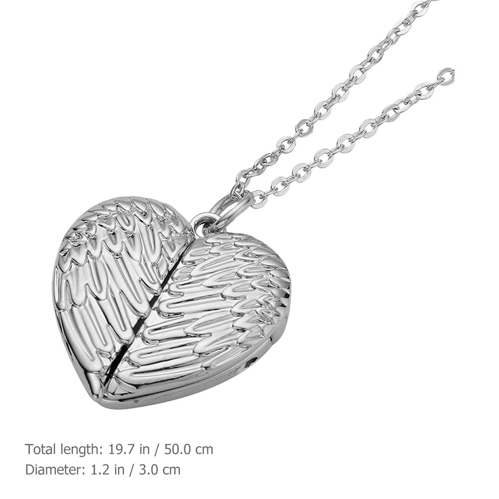 Colar com Pingente de Coração  - Heart Locket Necklace Photo avaliação e preço