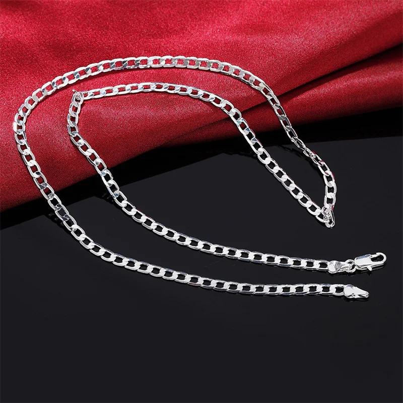 Colar de prata esterlina 925 m - Cuban Link Chain 12Mm avaliação e preço