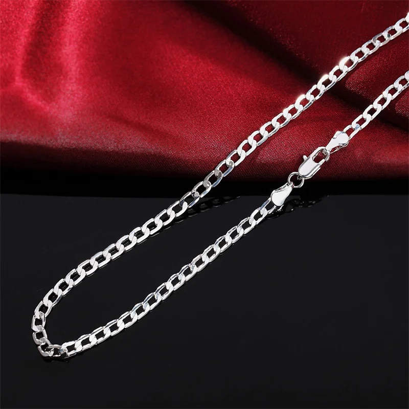Colar de prata esterlina 925 m - Cuban Link Chain 12Mm avaliação e preço