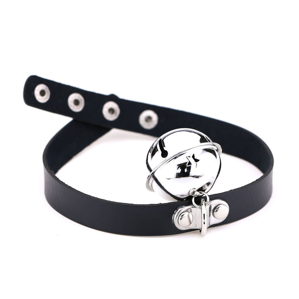 Moda punk pico rebite couro fe - Goth Punk Spike Choker avaliação e preço