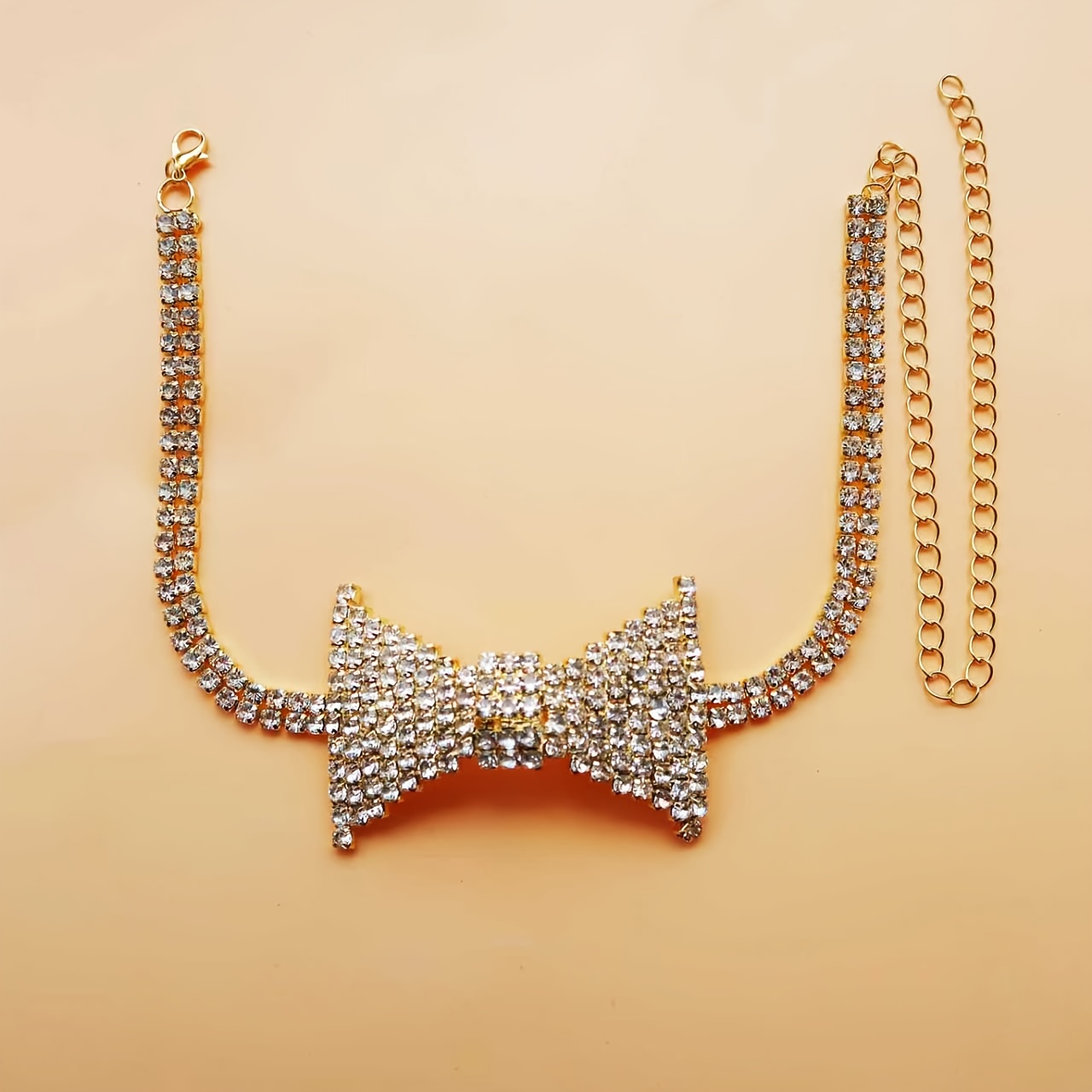 Requintado elegante strass arc - Body Jewelry avaliação e preço