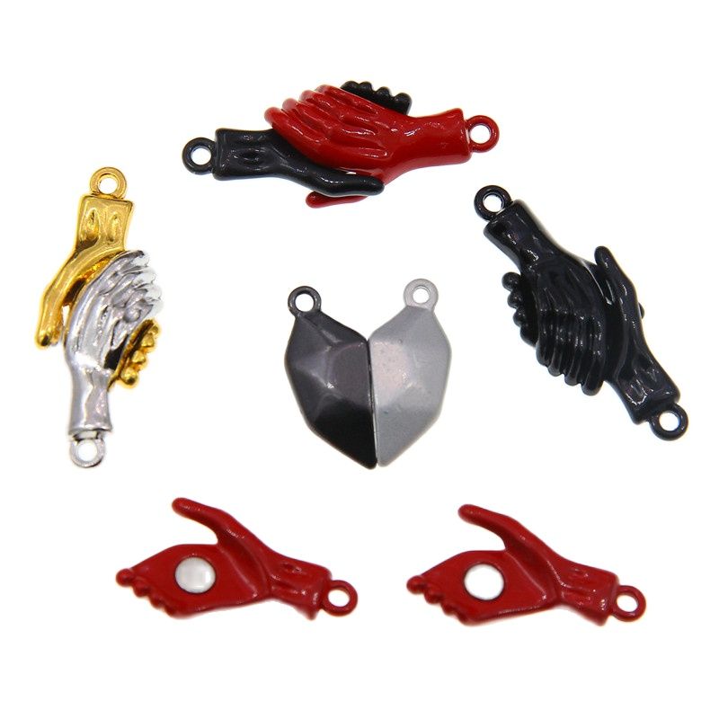 25 conjuntos de amantes combin - Magnetic Couple Matching Necklaces avaliação e preço