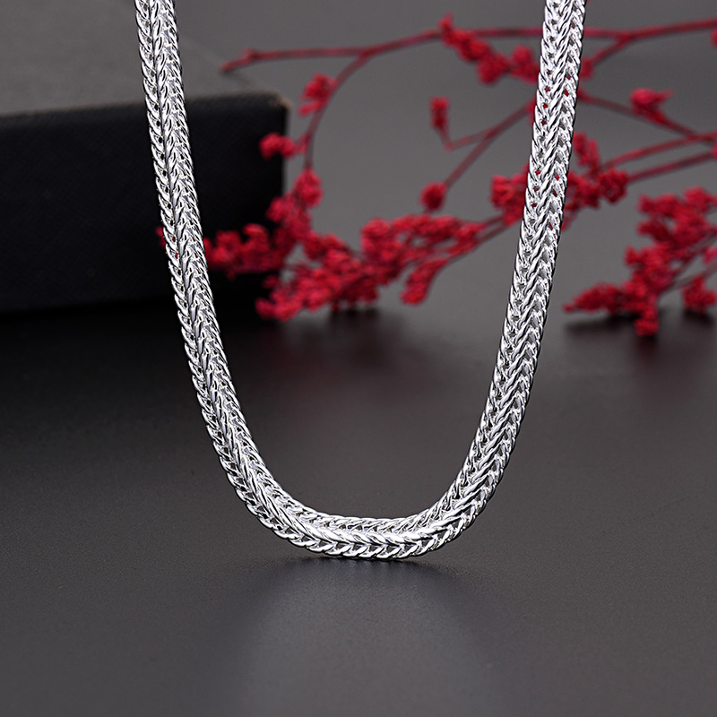 925 prata esterlina cobra corr - Cuban Link Chain 12Mm avaliação e preço