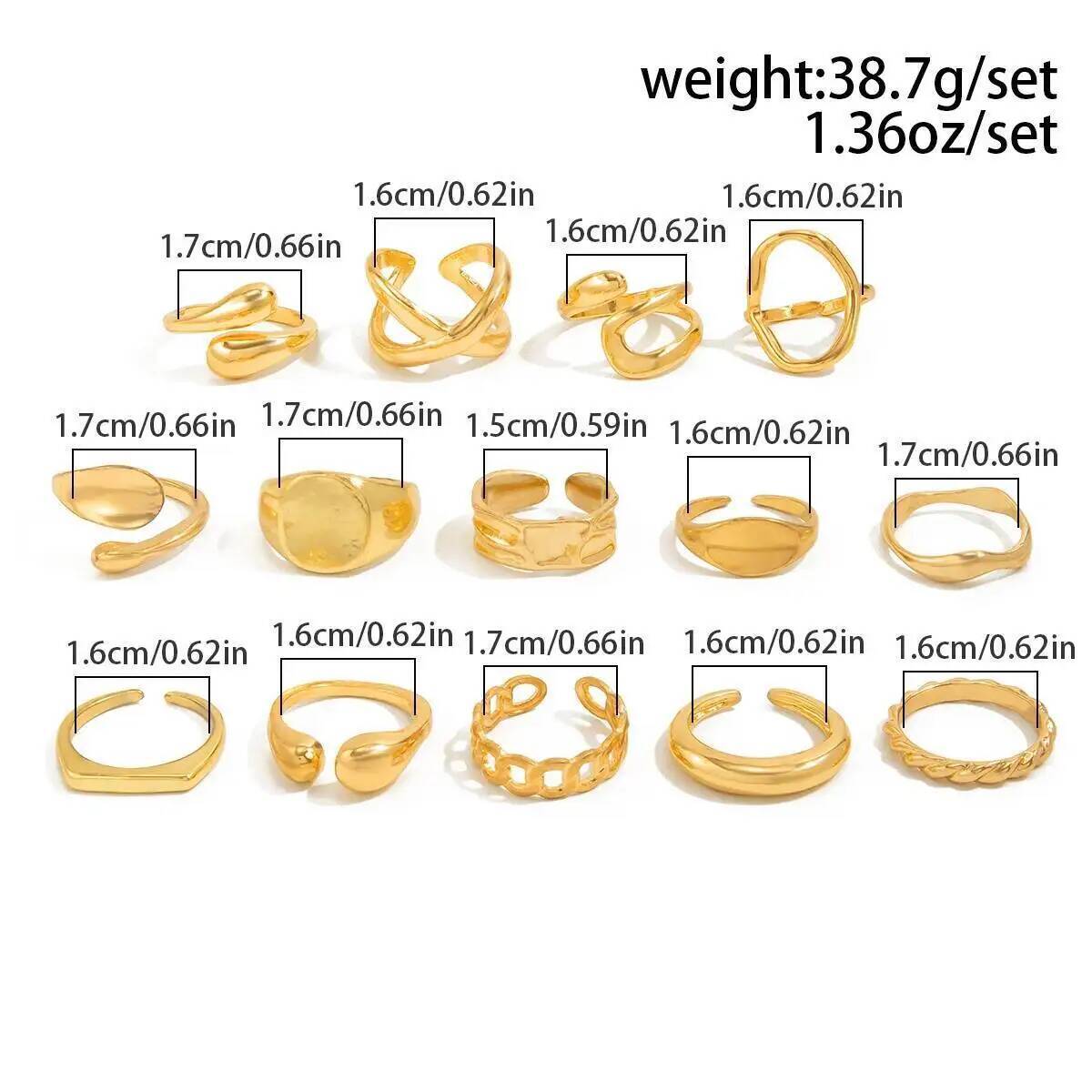 z 14 pçs/set hip hop punk irre - Vintage Punk Knuckle Rings Set avaliação e preço