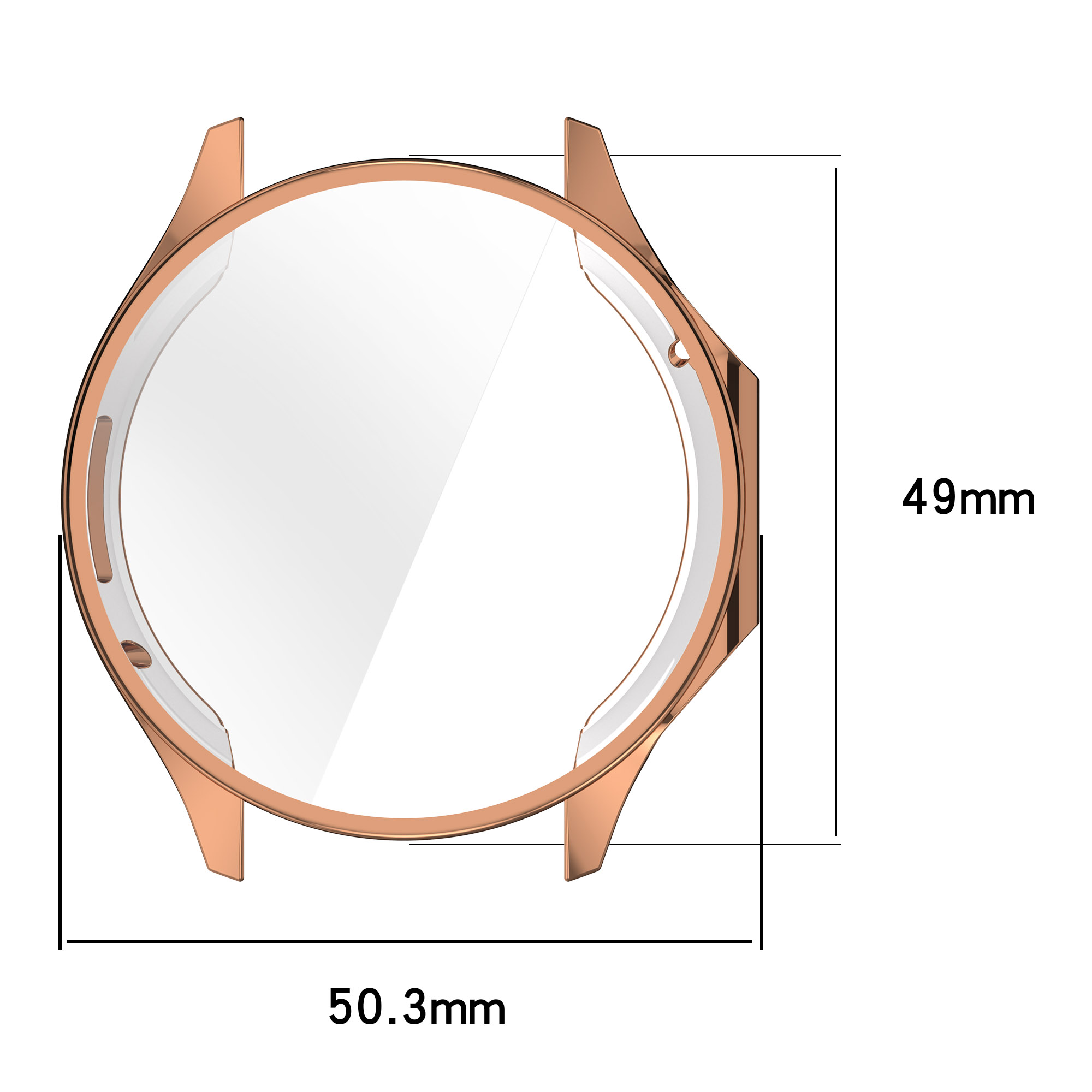 Capa protetora de tela tpu par - Watch Accessories avaliação e preço