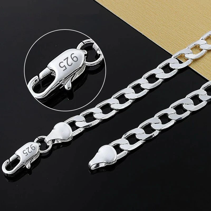 Colar de Prata Esterlina 925 p - Cuban Link Chain 12Mm avaliação e preço
