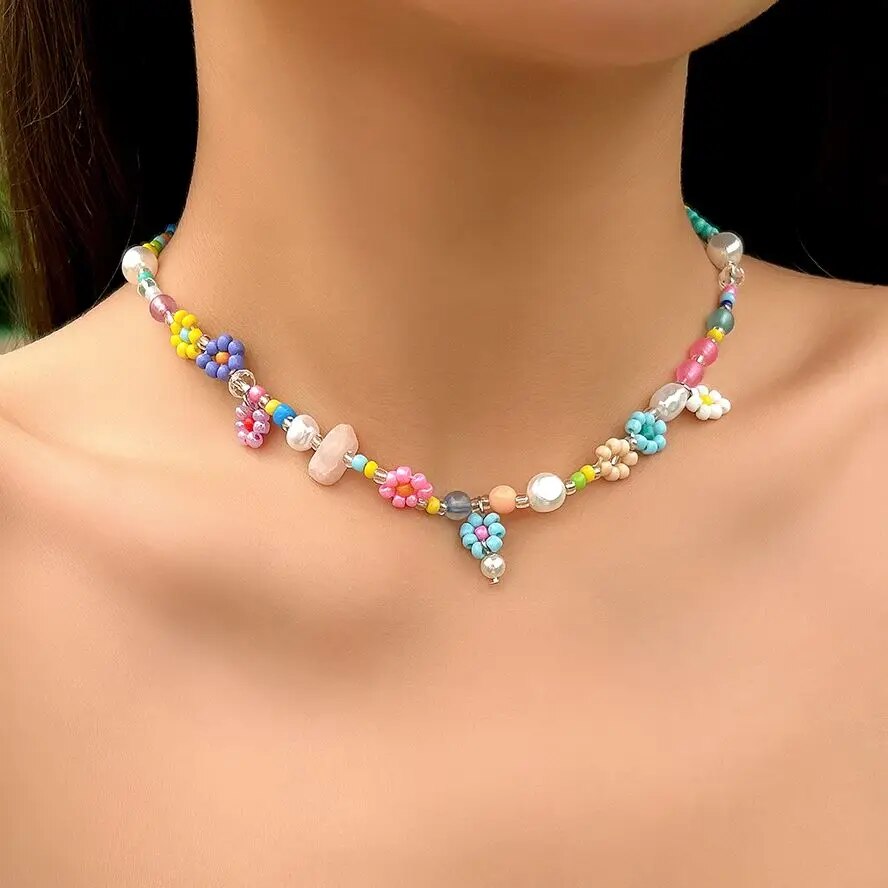 Colar gargantilha de imitação  - Pearl Choker Necklace Vintage avaliação e preço