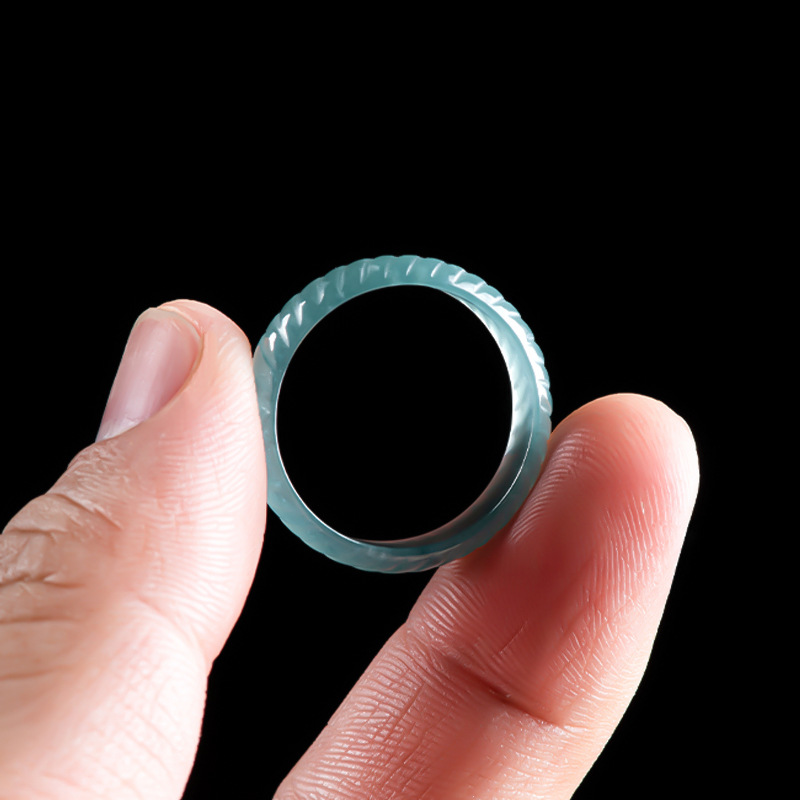 Anéis de Jadeíta Birmanesa Azu - Rings avaliação e preço