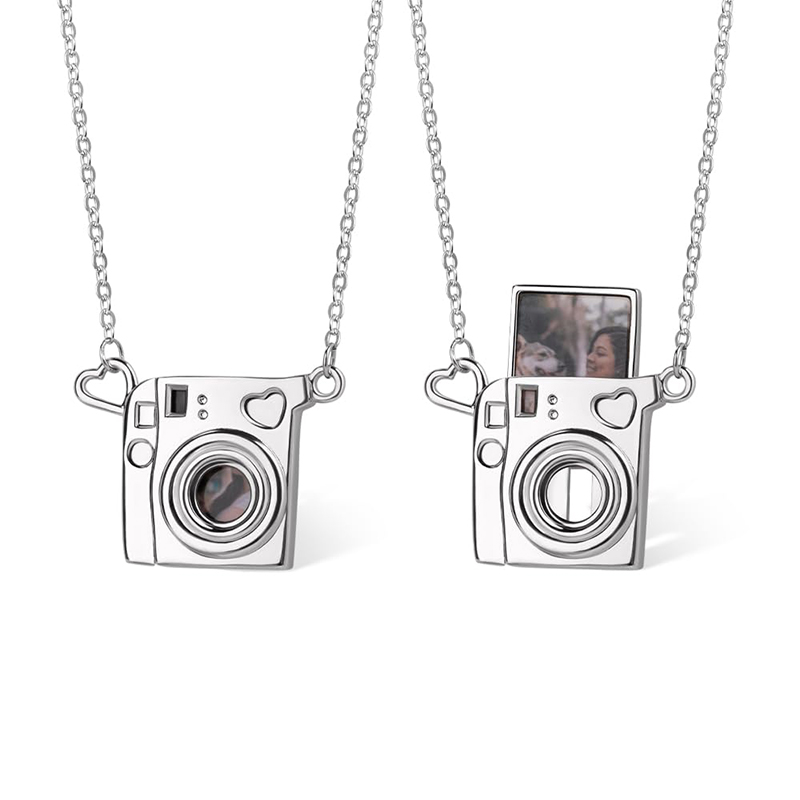 Personalizar foto colar de cor - Heart Locket Necklace Photo avaliação e preço