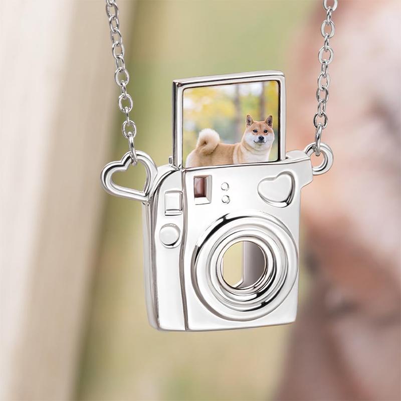 Personalizar foto colar de cor - Heart Locket Necklace Photo avaliação e preço
