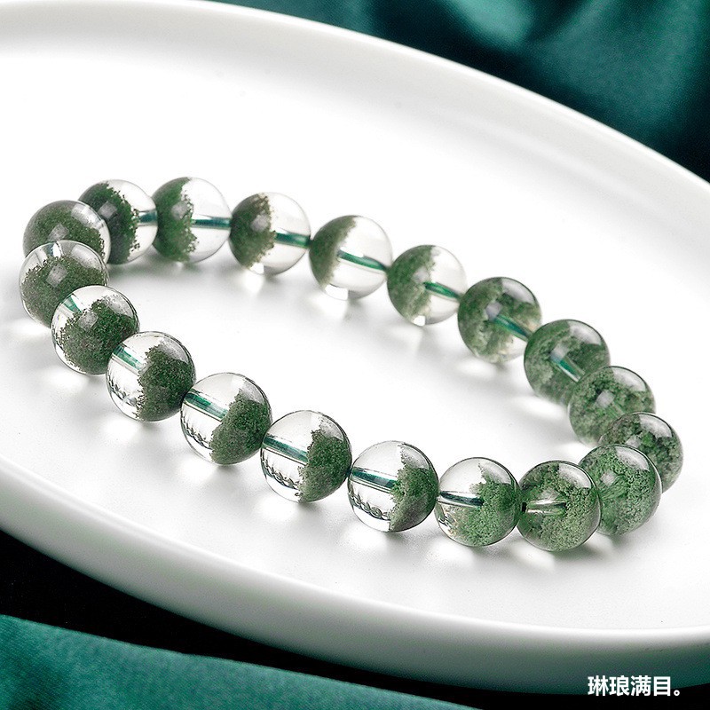 Cristal Fantasma Verde, natura - Bracelets avaliação e preço