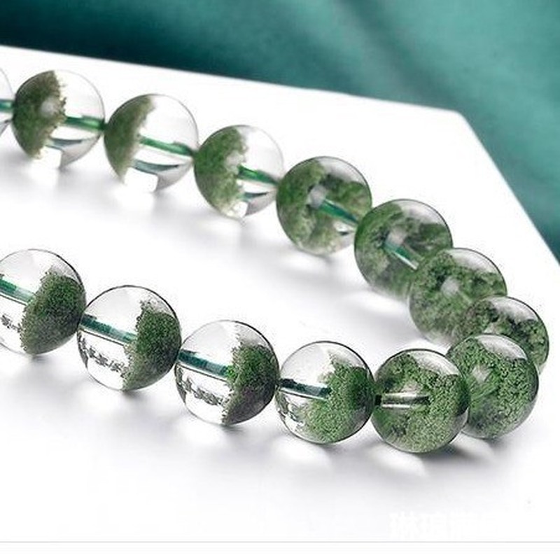 Cristal Fantasma Verde, natura - Bracelets avaliação e preço