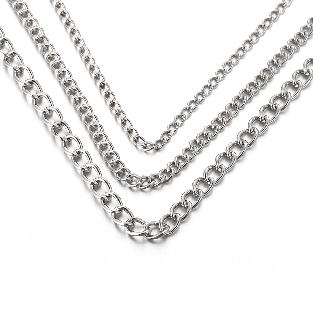 Corrente Fina de Metal Oval Pl - Body Jewelry avaliação e preço
