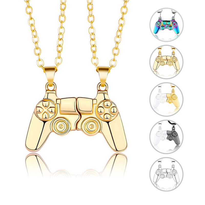 Conjunto de Colar e Pulseira M - Magnetic Couple Matching Necklaces avaliação e preço
