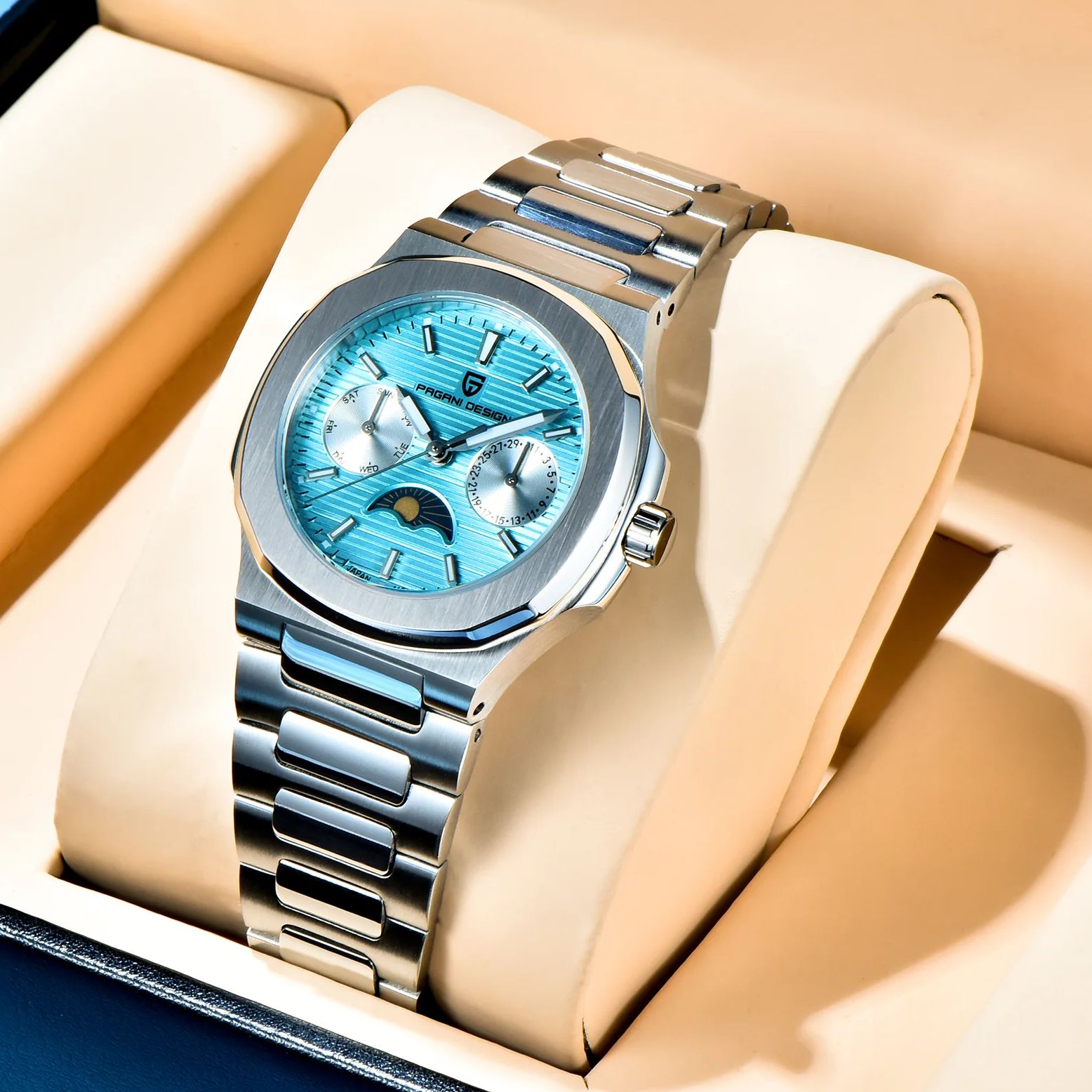 2025 novo design pagani relógi - Watch Accessories avaliação e preço