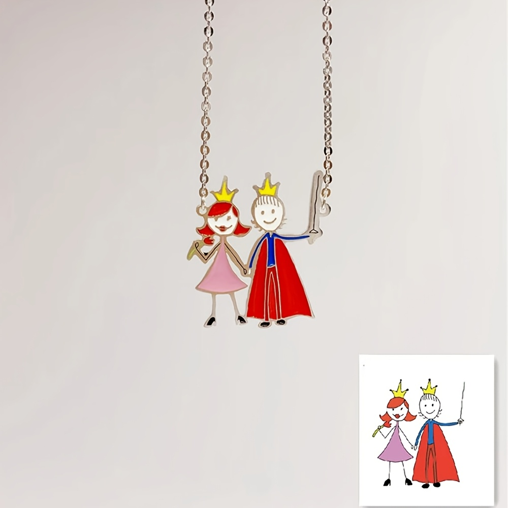 Colar com Pingente Esmaltado P - Custom Name Necklace Stainless Steel avaliação e preço