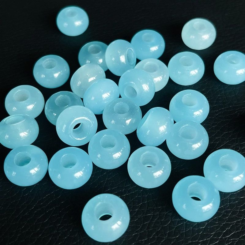 10 peças de contas grandes com - Bracelets avaliação e preço