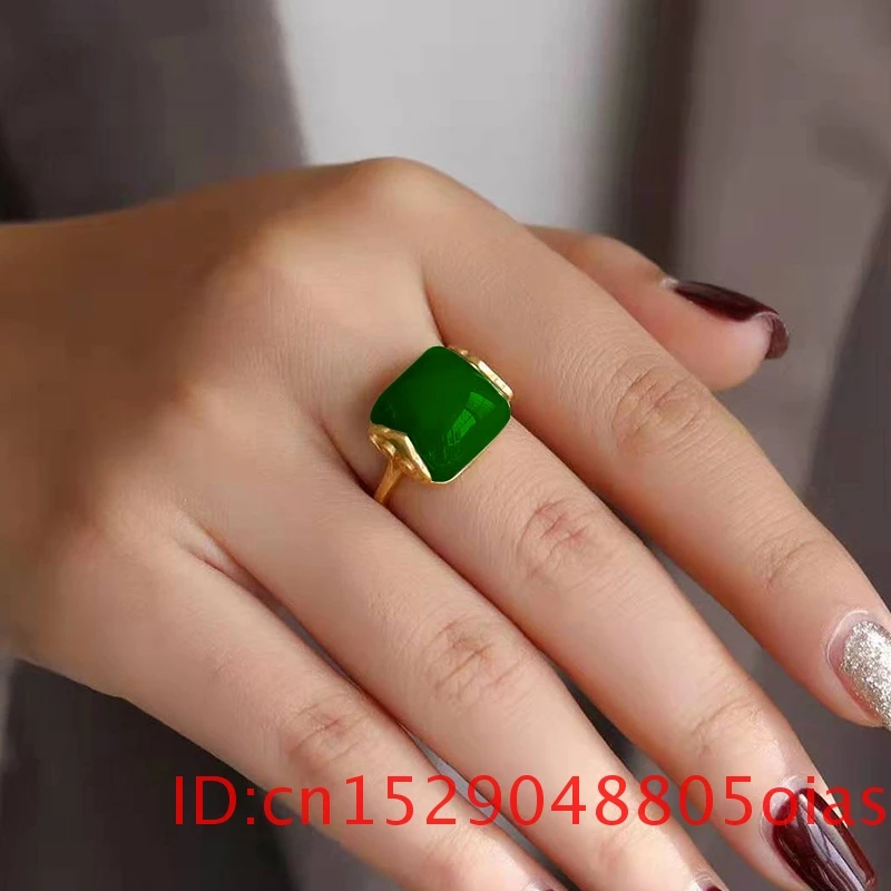 Anel de jade hetian natural jo - Rings avaliação e preço