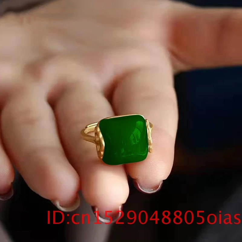 Anel de jade hetian natural jo - Rings avaliação e preço